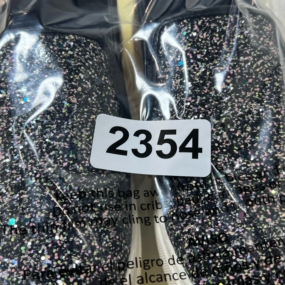 UGG Black Multi-Glitter Slip-On Shoes - Picture 15 of 15